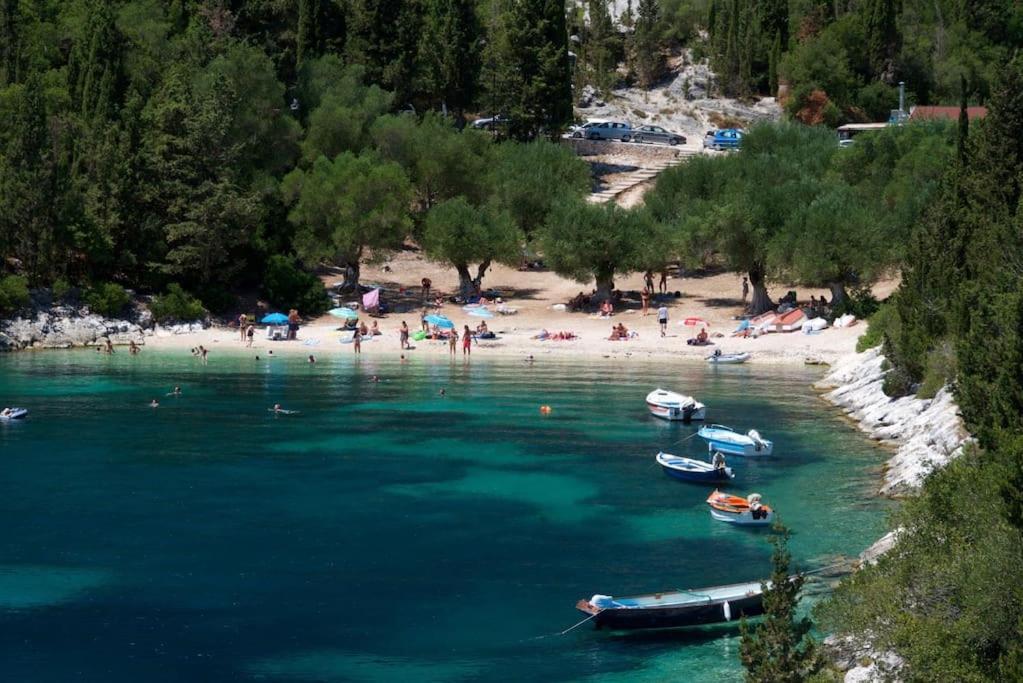 Villa Elisabeth Sea View Private Pool Fiskardo Kefalonia Katsaráta 외부 사진